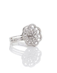 Enchanting Floral Diamond Ring