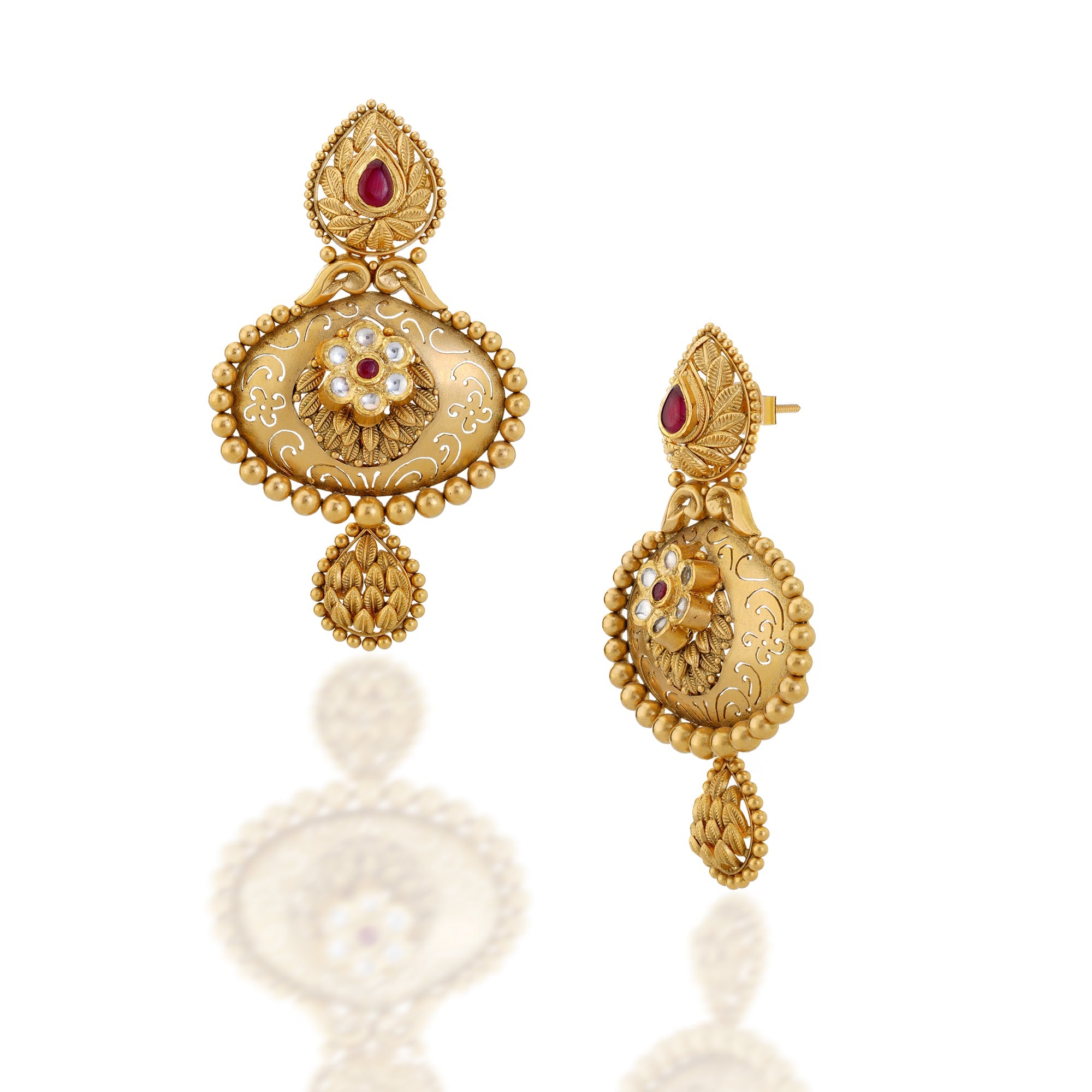 Indu Gold Earrings