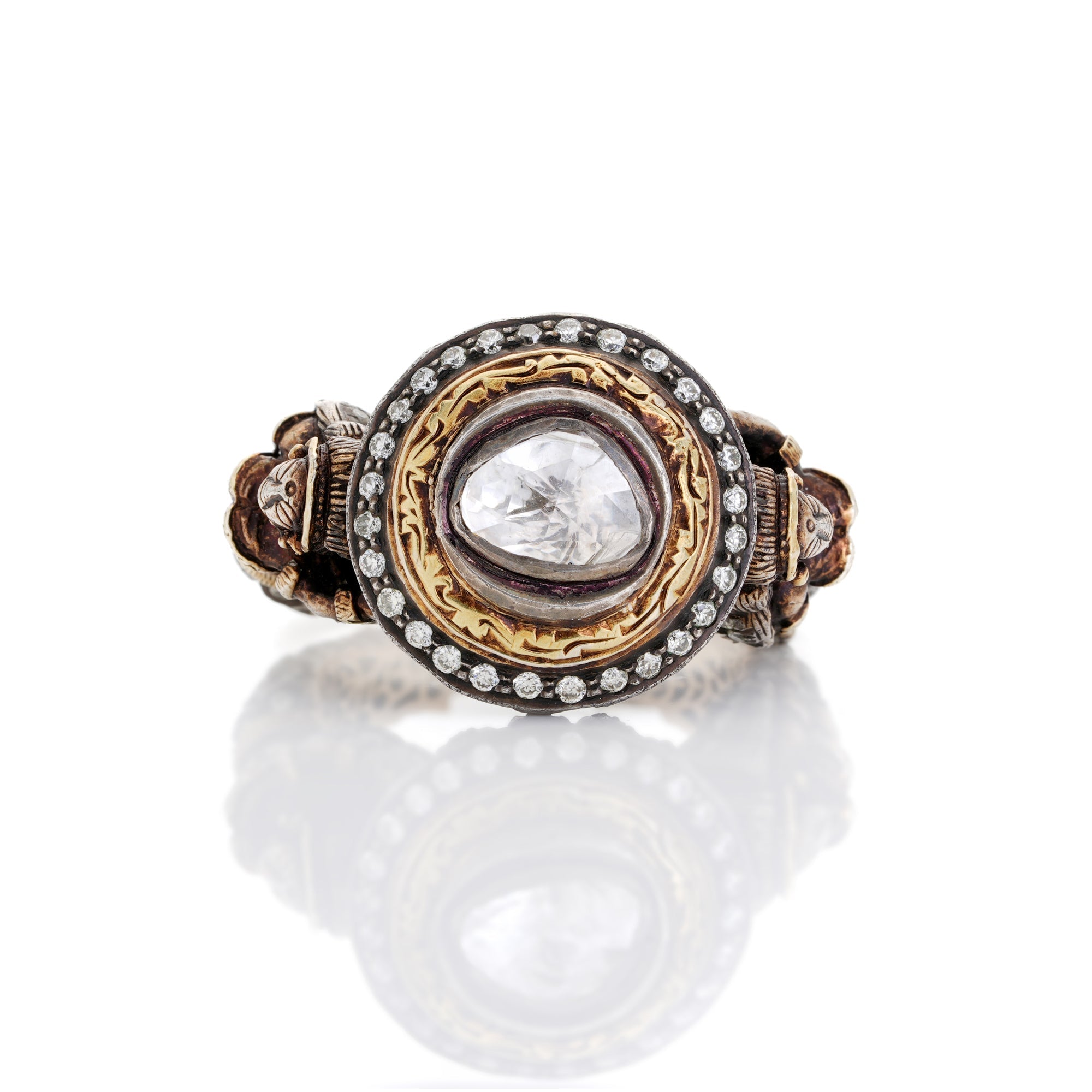 Victorian Signet Diamond Ring