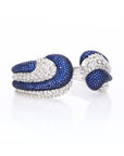 Exotic Sapphire and Diamond Bracelet
