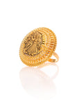 Shree Radha Krishna Temple Ring