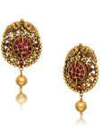 Rudraksh Gold Earrings