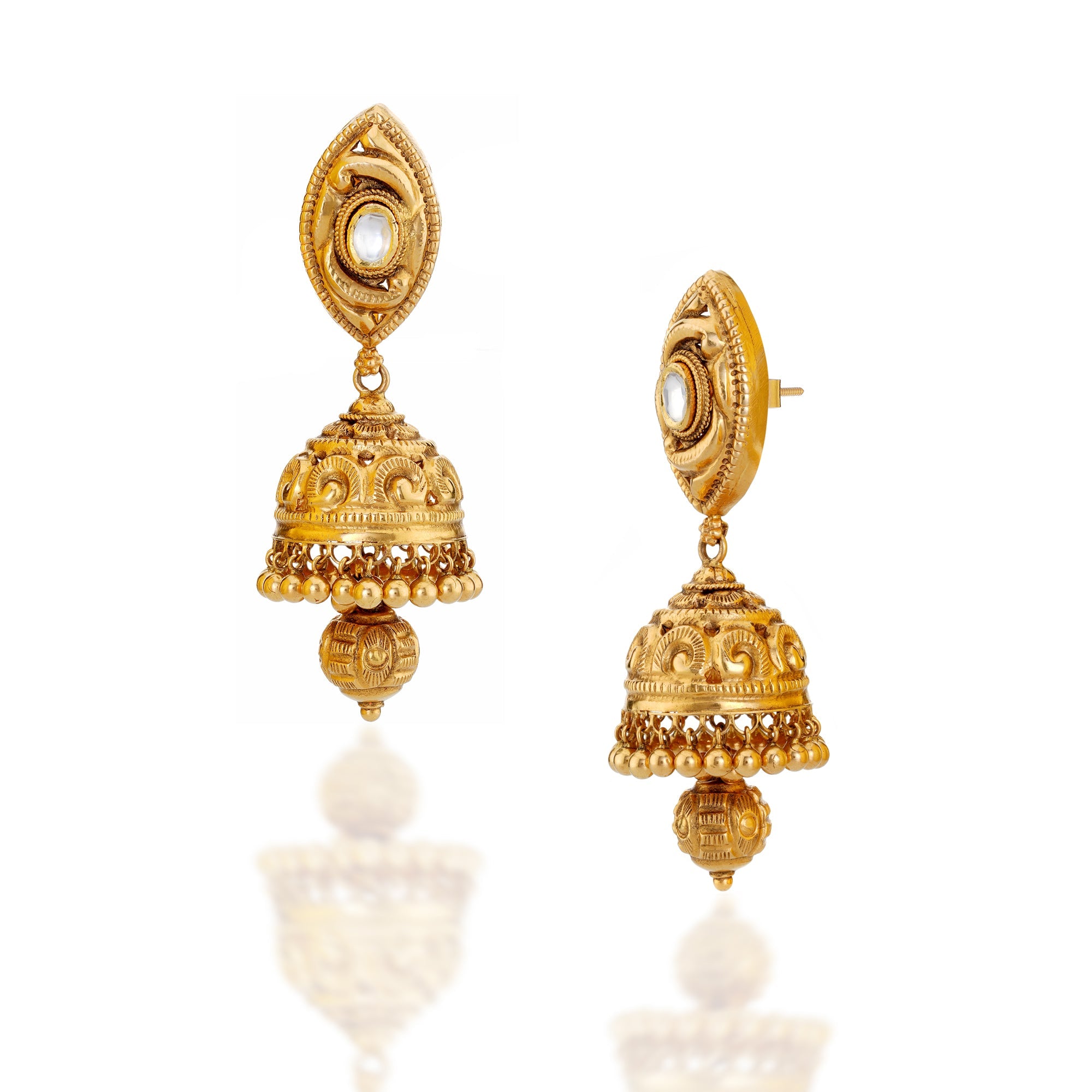 Basar Gold Earrings
