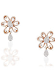 Fancy Petals Diamond Necklace Set