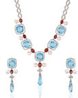 Glamorous Diamond Necklace Set