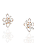 Mesmerising Floral Diamond Necklace Set