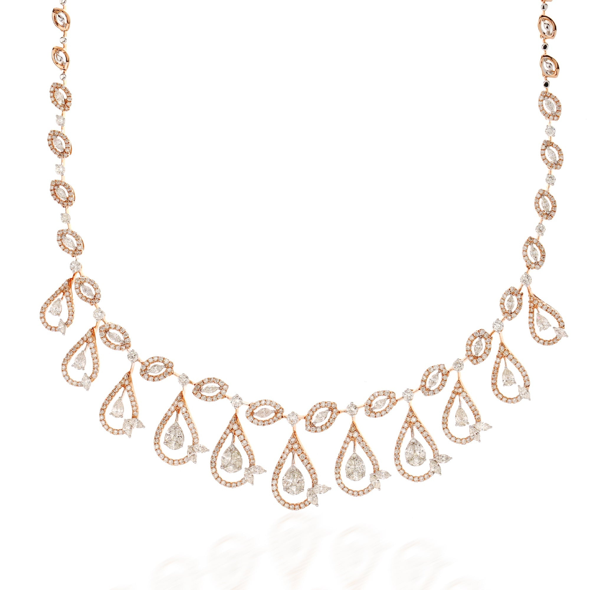Steller Diamond Necklace Set
