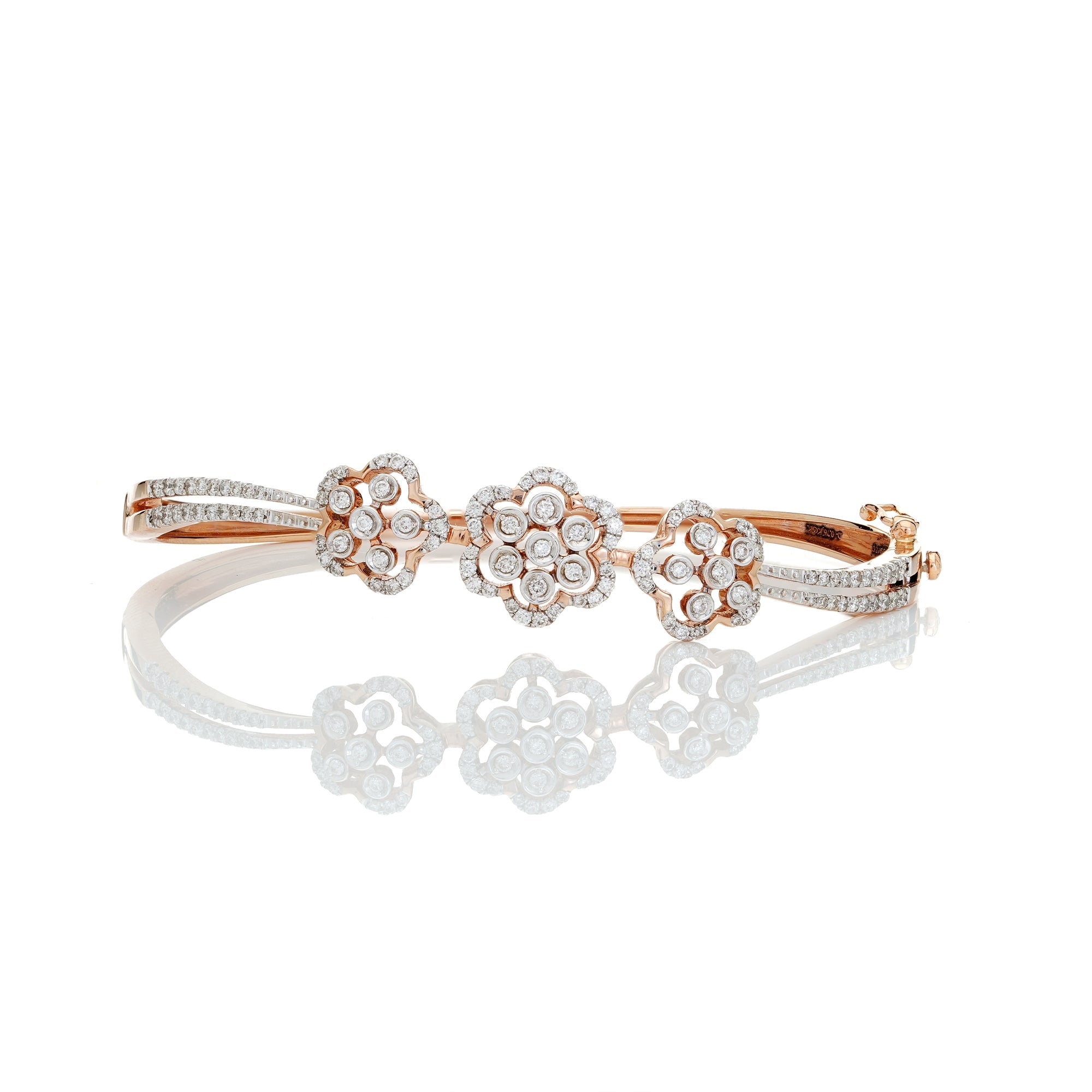 Greenberg's 14k white gold 1/5ctw fashion diamond bracelet 241-63047 -  Greenberg's Jewelers