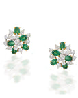 Raceme Emerald Earrings